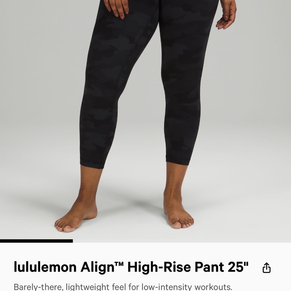 Lululemon Align High Rise 25” Leggings